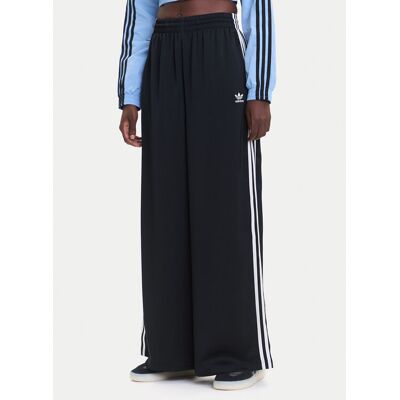 Adidas Spodnie dresowe adicolor Satin IU2520 Czarny Wide Leg 42 Czarny Damskie Adidas Spodnie dresowe adicolor Satin IU2520 Czarny Wide Leg 42 Czarny Damskie