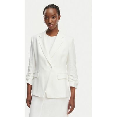 Boss Marynarka Jia8 50557249 Biały Slim Fit 40 Biały Damskie Boss Marynarka Jia8 50557249 Biały Slim Fit 40 Biały Damskie