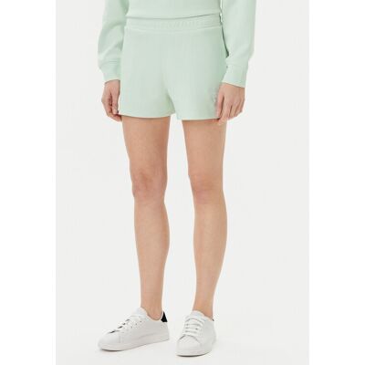 Guess Szorty sportowe V5GD19 KC3D2 Zielony Relaxed Fit XS Zielony Damskie Guess Szorty sportowe V5GD19 KC3D2 Zielony Relaxed Fit XS Zielony Damskie