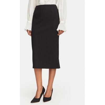 Luisa Spagnoli Spódnica ołówkowa Florina 543482 Czarny Regular Fit 40 Czarny Damskie Luisa Spagnoli Spódnica ołówkowa Florina 543482 Czarny Regular Fit 40 Czarny Damskie