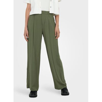 ONLY Spodnie materiałowe Nova 15306567 Zielony Regular Fit XS Zielony Damskie ONLY Spodnie materiałowe Nova 15306567 Zielony Regular Fit XS Zielony Damskie