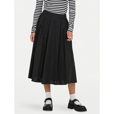 ONLY Spódnica trapezowa Maila 15369555 Czarny Regular Fit M Czarny Damskie ONLY Spódnica trapezowa Maila 15369555 Czarny Regular Fit M Czarny Damskie