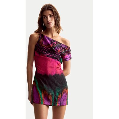 Desigual Sukienka letnia Beattl Lacroix 26SWVW59 Kolorowy Regular Fit M Kolorowy Damskie Desigual Sukienka letnia Beattl Lacroix 26SWVW59 Kolorowy Regular Fit M Kolorowy Damskie