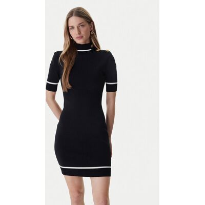 Marciano Guess Sukienka dzianinowa 6RGK24 5905Z Czarny Classic Fit 44 Czarny Damskie Marciano Guess Sukienka dzianinowa 6RGK24 5905Z Czarny Classic Fit 44 Czarny Damskie