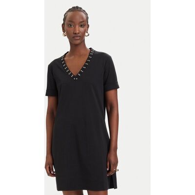 Liu Jo Sport Sukienka codzienna TA6296 J3855 Czarny Regular Fit S Czarny Damskie Liu Jo Sport Sukienka codzienna TA6296 J3855 Czarny Regular Fit S Czarny Damskie