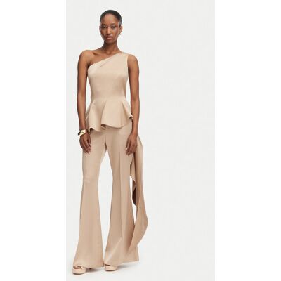 Babylon Top S00356 Beżowy Regular Fit 48 Beżowy Damskie Babylon Top S00356 Beżowy Regular Fit 48 Beżowy Damskie