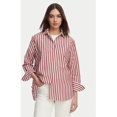 Tommy Hilfiger Koszula WW0WW45612 Czerwony jasny Regular Fit 44 Czerwony jasny Damskie Tommy Hilfiger Koszula WW0WW45612 Czerwony jasny Regular Fit 44 Czerwony jasny Damskie