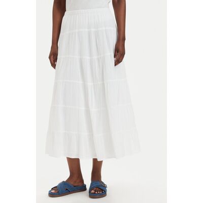 ONLY Spódnica maxi Kelly 15374229 Biały Regular Fit M Biały Damskie ONLY Spódnica maxi Kelly 15374229 Biały Regular Fit M Biały Damskie