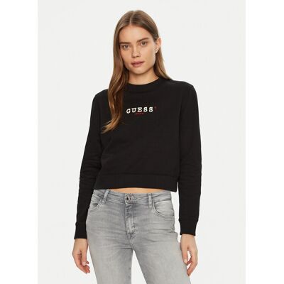 Guess Jeans Bluza W5RQ28 K68I4 Czarny Regular Fit XXL Czarny Damskie Guess Jeans Bluza W5RQ28 K68I4 Czarny Regular Fit XXL Czarny Damskie