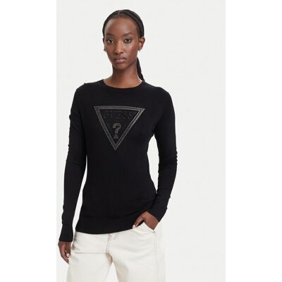 Guess Sweter W6YR28 Z0976 Czarny Regular Fit XXL Czarny Damskie Guess Sweter W6YR28 Z0976 Czarny Regular Fit XXL Czarny Damskie