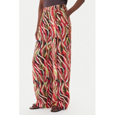 LOLA CASADEMUNT Spodnie materiałowe MS2614027 Kolorowy Wide Leg S Kolorowy Damskie LOLA CASADEMUNT Spodnie materiałowe MS2614027 Kolorowy Wide Leg S Kolorowy Damskie