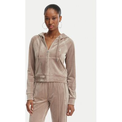 Juicy Couture Bluza Madison JCWAS126326 Beżowy Slim Fit XXS Beżowy Damskie Juicy Couture Bluza Madison JCWAS126326 Beżowy Slim Fit XXS Beżowy Damskie