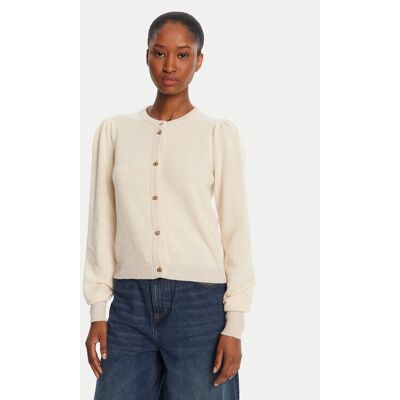 TWINSET Kardigan 252TP3583 Beżowy Regular Fit XL Beżowy Damskie TWINSET Kardigan 252TP3583 Beżowy Regular Fit XL Beżowy Damskie