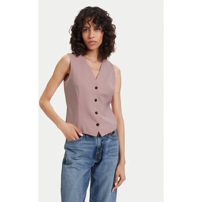 Tommy Hilfiger Kamizelka WW0WW48882 Różowy Regular Fit 40 Różowy Damskie Tommy Hilfiger Kamizelka WW0WW48882 Różowy Regular Fit 40 Różowy Damskie