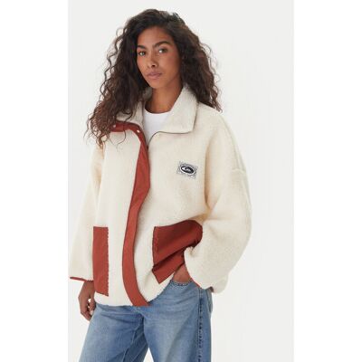 Quiksilver Kurtka przejściowa EQWPF03007 Biały Regular Fit S Biały Damskie Quiksilver Kurtka przejściowa EQWPF03007 Biały Regular Fit S Biały Damskie