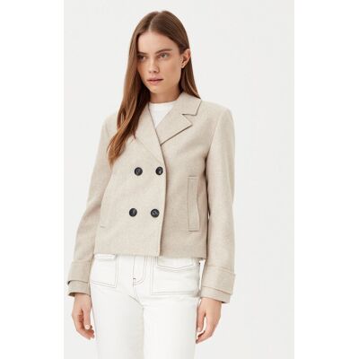 ONLY Kurtka przejściowa Freja 15320983 Beżowy Regular Fit S Beżowy Damskie ONLY Kurtka przejściowa Freja 15320983 Beżowy Regular Fit S Beżowy Damskie