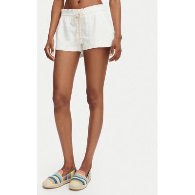 Roxy Szorty materiałowe Oceanside ARJNS03007 Biały Regular Fit M Biały Damskie Roxy Szorty materiałowe Oceanside ARJNS03007 Biały Regular Fit M Biały Damskie