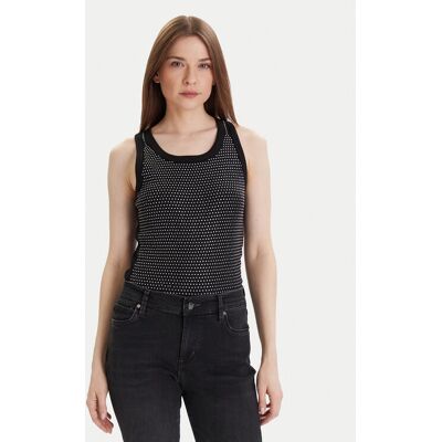JOOP! Jeans Top Tunka 30046107 Czarny Slim Fit L Czarny Damskie JOOP! Jeans Top Tunka 30046107 Czarny Slim Fit L Czarny Damskie