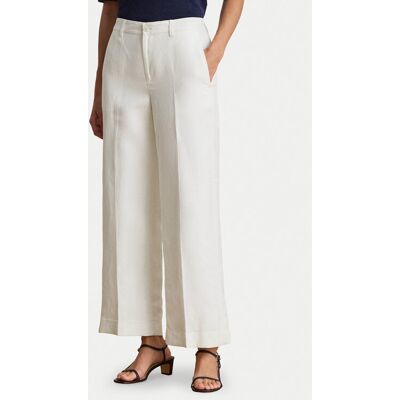 Polo Ralph Lauren LAUREN RALPH LAUREN Spodnie materiałowe 200P08107001 Biały Wide Leg 6 Biały Damskie Polo Ralph Lauren LAUREN RALPH LAUREN Spodnie materiałowe 200P08107001 Biały Wide Leg 6 Biały Damskie
