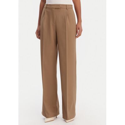 Morgan Spodnie palazzo 261-PFALI.F Brązowy Wide Leg 42 Brązowy Damskie Morgan Spodnie palazzo 261-PFALI.F Brązowy Wide Leg 42 Brązowy Damskie