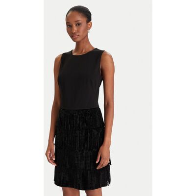 DKNY Sukienka koktajlowa DD5I1B50 Czarny Slim Fit 12 Czarny Damskie DKNY Sukienka koktajlowa DD5I1B50 Czarny Slim Fit 12 Czarny Damskie