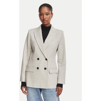 Marella Marynarka Materia 2625916021 Szary jasny Regular Fit 40 Szary jasny Damskie Marella Marynarka Materia 2625916021 Szary jasny Regular Fit 40 Szary jasny Damskie