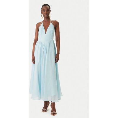 Bardot Sukienka koktajlowa Arletha Halter 59963DB3 Błękitny Regular Fit 42 Niebieski jasny Damskie Bardot Sukienka koktajlowa Arletha Halter 59963DB3 Błękitny Regular Fit 42 Niebieski jasny Damskie