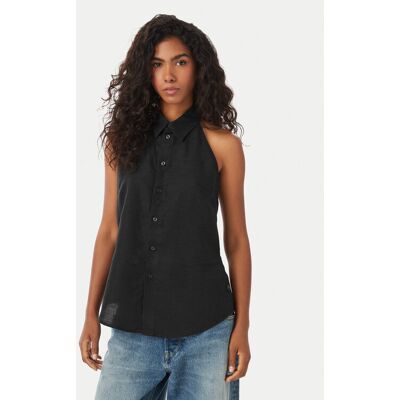 G-Star Raw Top Fluid D29383-E515 Czarny Regular Fit M Czarny Damskie G-Star Raw Top Fluid D29383-E515 Czarny Regular Fit M Czarny Damskie