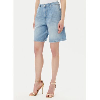 JOOP! Jeans Szorty jeansowe Eike 30046455 Niebieski Relaxed Fit 26 Niebieski Damskie JOOP! Jeans Szorty jeansowe Eike 30046455 Niebieski Relaxed Fit 26 Niebieski Damskie