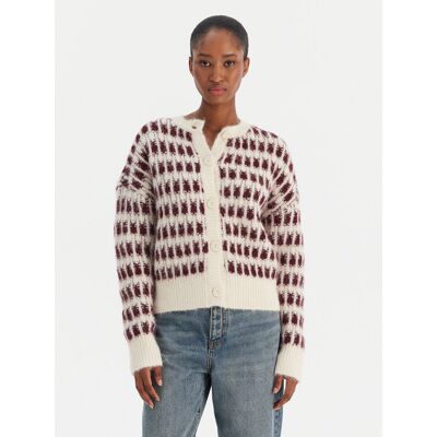 Vero Moda Kardigan Lisa 10336622 Beżowy Regular Fit XL Beżowy Damskie Vero Moda Kardigan Lisa 10336622 Beżowy Regular Fit XL Beżowy Damskie