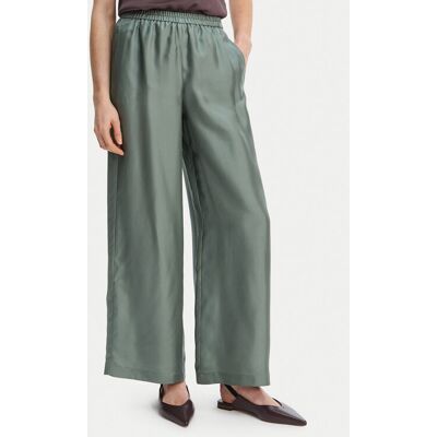 Marella Spodnie materiałowe Quiz 2613131105 Zielony Relaxed Fit 48 Zielony Damskie Marella Spodnie materiałowe Quiz 2613131105 Zielony Relaxed Fit 48 Zielony Damskie