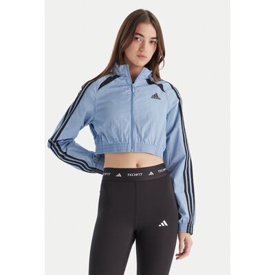 Adidas Bluza Teamgeist adicolor JZ8277 Błękitny Slim Fit S Niebieski jasny Damskie Adidas Bluza Teamgeist adicolor JZ8277 Błękitny Slim Fit S Niebieski jasny Damskie