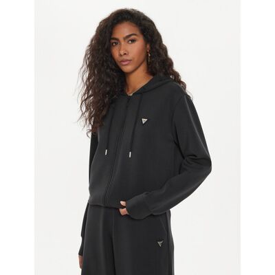 Guess Bluza V4YQ06 KCAY2 Czarny Regular Fit XXS Czarny Damskie Guess Bluza V4YQ06 KCAY2 Czarny Regular Fit XXS Czarny Damskie