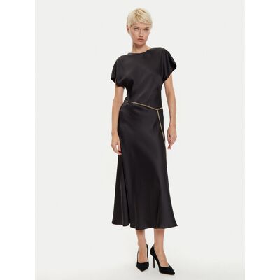 Imperial Sukienka koktajlowa ADQJIBA Czarny Regular Fit XS Czarny Damskie Imperial Sukienka koktajlowa ADQJIBA Czarny Regular Fit XS Czarny Damskie