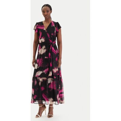 DKNY Sukienka koktajlowa DD5G1562 Czarny Regular Fit 12 Czarny Damskie DKNY Sukienka koktajlowa DD5G1562 Czarny Regular Fit 12 Czarny Damskie