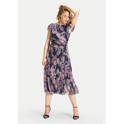 Swing Sukienka koktajlowa 5AK06000 Granatowy Regular Fit 36 Granatowy Damskie Swing Sukienka koktajlowa 5AK06000 Granatowy Regular Fit 36 Granatowy Damskie
