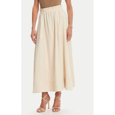 YAS Spódnica maxi Flaxy 26036370 Beżowy Regular Fit 44 Beżowy Damskie YAS Spódnica maxi Flaxy 26036370 Beżowy Regular Fit 44 Beżowy Damskie
