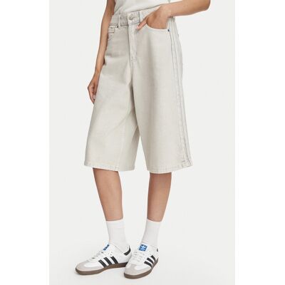 Adidas Bermudy KQ6477 Beżowy jasny Oversize 36 Beżowy jasny Damskie Adidas Bermudy KQ6477 Beżowy jasny Oversize 36 Beżowy jasny Damskie