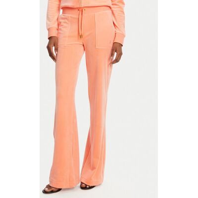 Juicy Couture Spodnie dresowe Layla JCSEBJ001 Pomarańczowy Flared Leg M Pomarańczowy Damskie Juicy Couture Spodnie dresowe Layla JCSEBJ001 Pomarańczowy Flared Leg M Pomarańczowy Damskie