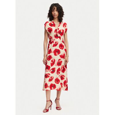 French Connection Sukienka letnia Poppy 719G6 Czerwony Regular Fit 6 Czerwony Damskie French Connection Sukienka letnia Poppy 719G6 Czerwony Regular Fit 6 Czerwony Damskie