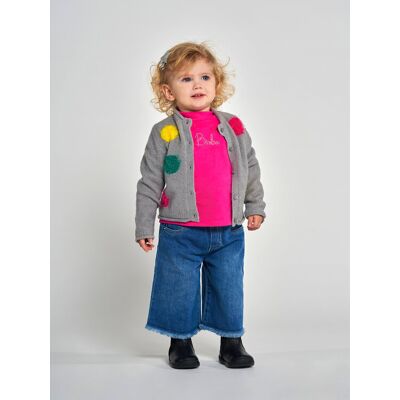 Birba Trybeyond Kardigan 999 76632 00 Szary Regular Fit 4 Szary Dziewczynka Birba Trybeyond Kardigan 999 76632 00 Szary Regular Fit 4 Szary Dziewczynka