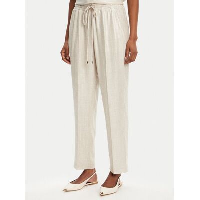 ACCESS FASHION Spodnie materiałowe 53-5123-421 Beżowy Regular Fit XS Beżowy Damskie ACCESS FASHION Spodnie materiałowe 53-5123-421 Beżowy Regular Fit XS Beżowy Damskie