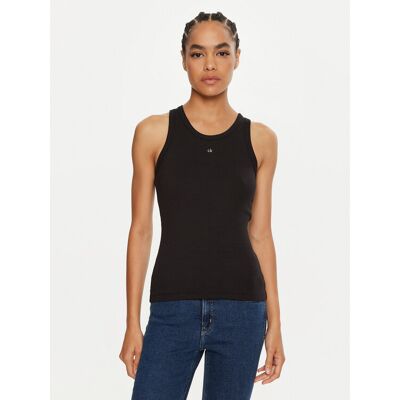 Calvin Klein Top Graphic K20K208065 Czarny Slim Fit XL Czarny Damskie Calvin Klein Top Graphic K20K208065 Czarny Slim Fit XL Czarny Damskie