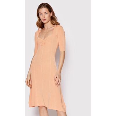 Guess Sukienka codzienna W2YK53 Z30K0 Pomarańczowy Flare Fit L Pomarańczowy Damskie Guess Sukienka codzienna W2YK53 Z30K0 Pomarańczowy Flare Fit L Pomarańczowy Damskie