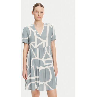 ONLY Sukienka letnia Nova 15222215 Zielony Regular Fit S Zielony Damskie ONLY Sukienka letnia Nova 15222215 Zielony Regular Fit S Zielony Damskie