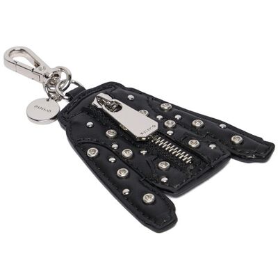 PINKO Brelok Charm Hoodie Microbibra AI 25-26 PCPL 105866 A31U Czarny NOSIZE Czarny Damskie PINKO Brelok Charm Hoodie Microbibra AI 25-26 PCPL 105866 A31U Czarny NOSIZE Czarny Damskie