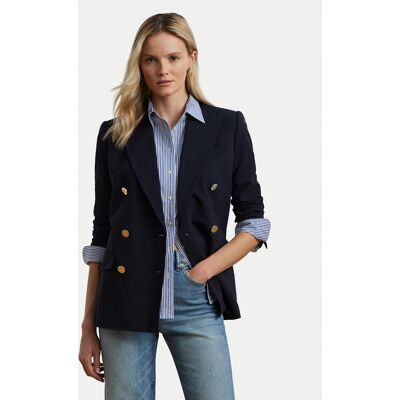 Polo Ralph Lauren LAUREN RALPH LAUREN Marynarka 200911071001 Granatowy Straight Fit 4 Granatowy Damskie Polo Ralph Lauren LAUREN RALPH LAUREN Marynarka 200911071001 Granatowy Straight Fit 4 Granatowy Damskie