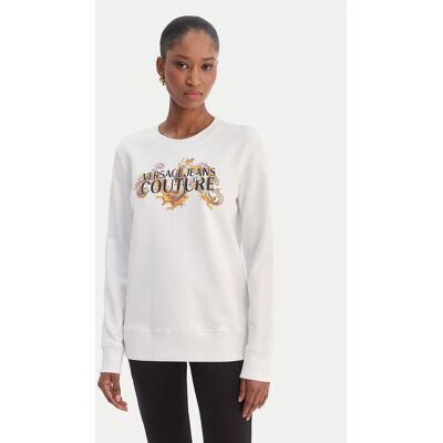 Versace Jeans Couture Bluza 80HAIE02 CF00E Biały Regular Fit XS Biały Damskie Versace Jeans Couture Bluza 80HAIE02 CF00E Biały Regular Fit XS Biały Damskie