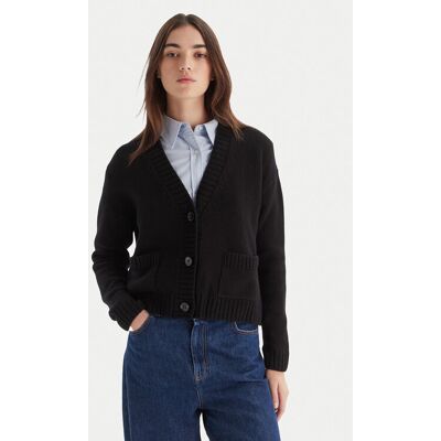 Weekend Max Mara Kardigan Filmato 2525346062 Czarny Regular Fit S Czarny Damskie Weekend Max Mara Kardigan Filmato 2525346062 Czarny Regular Fit S Czarny Damskie
