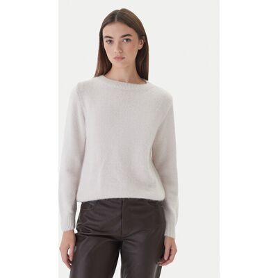 Dixie Sweter M277Y066A 1160 Biały Regular Fit S Biały Damskie Dixie Sweter M277Y066A 1160 Biały Regular Fit S Biały Damskie